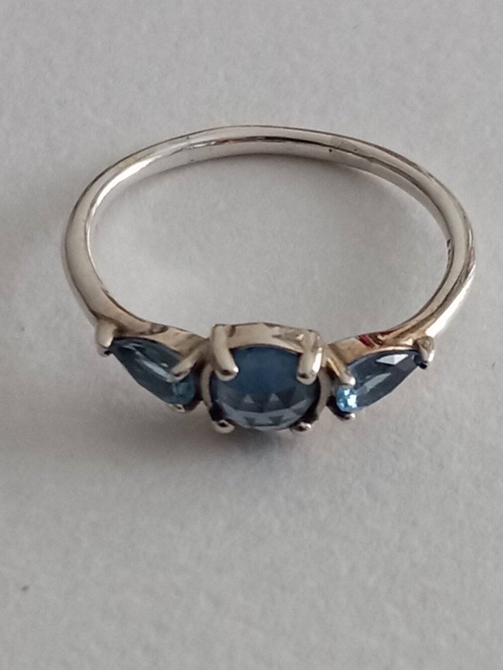 Pandora blue ring size 56, 7.5 US